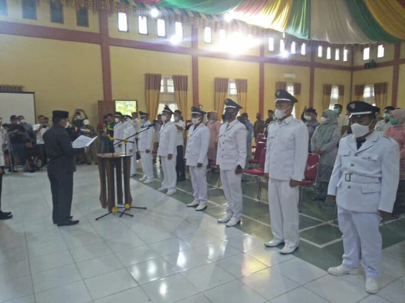 Sembilan Penjabat Kepala Kampong di Subulussalam Dilantik, Ini Daftarnya