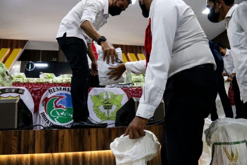 BNN Bongkar Jaringan Aceh-Sumut, 360 Kg Narkotika Disita