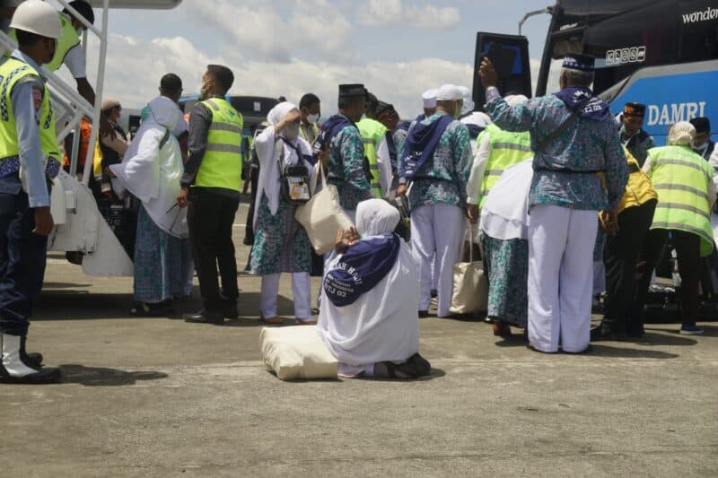 Besok Sabtu Jemaah Haji Tiba di Aceh, Keluarga Diminta Pakai Masker Saat Menjemput di Asrama