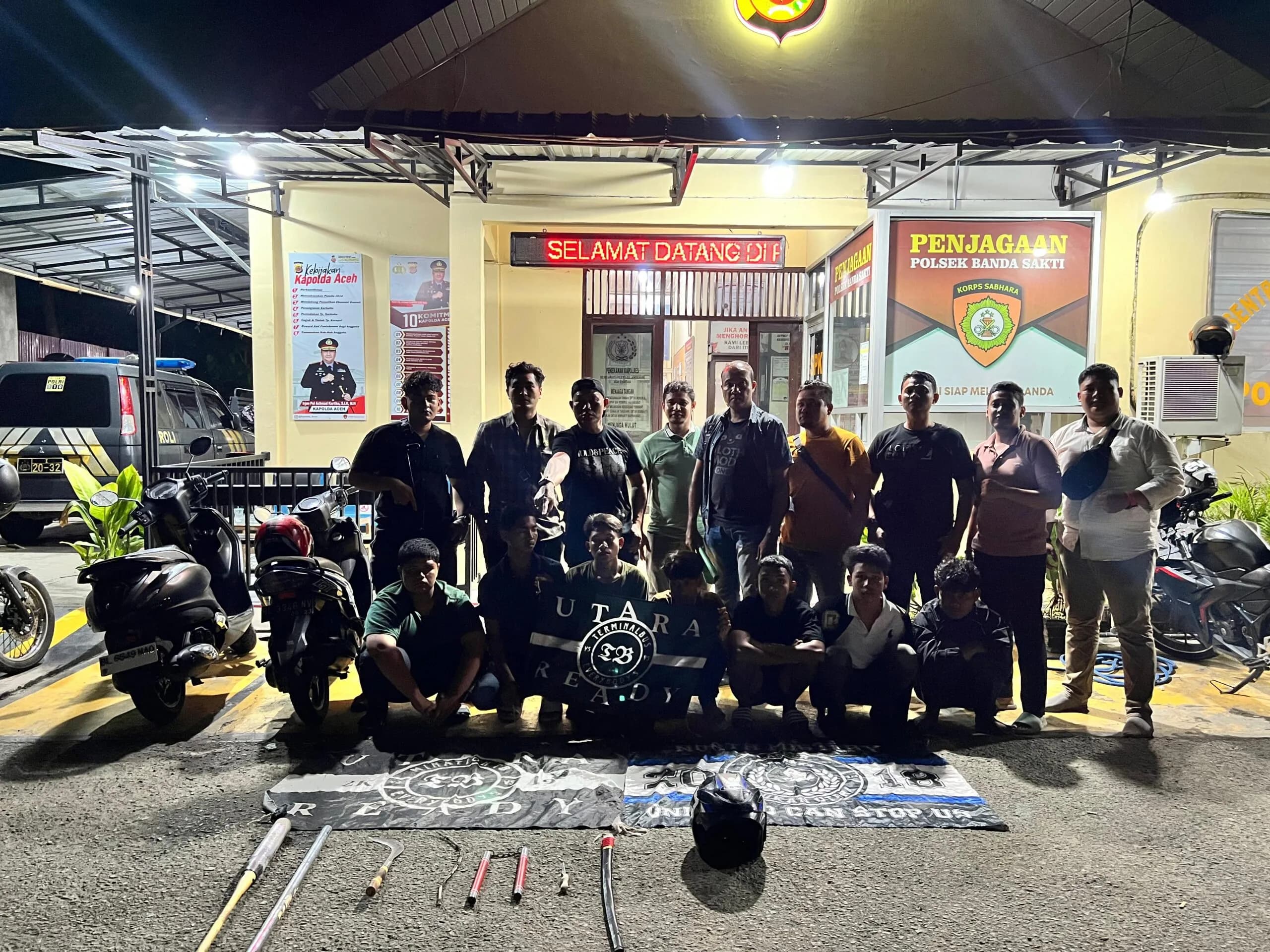 Mencuri dengan Kekerasan, 5 Remaja di Lhokseumawe Ditangkap