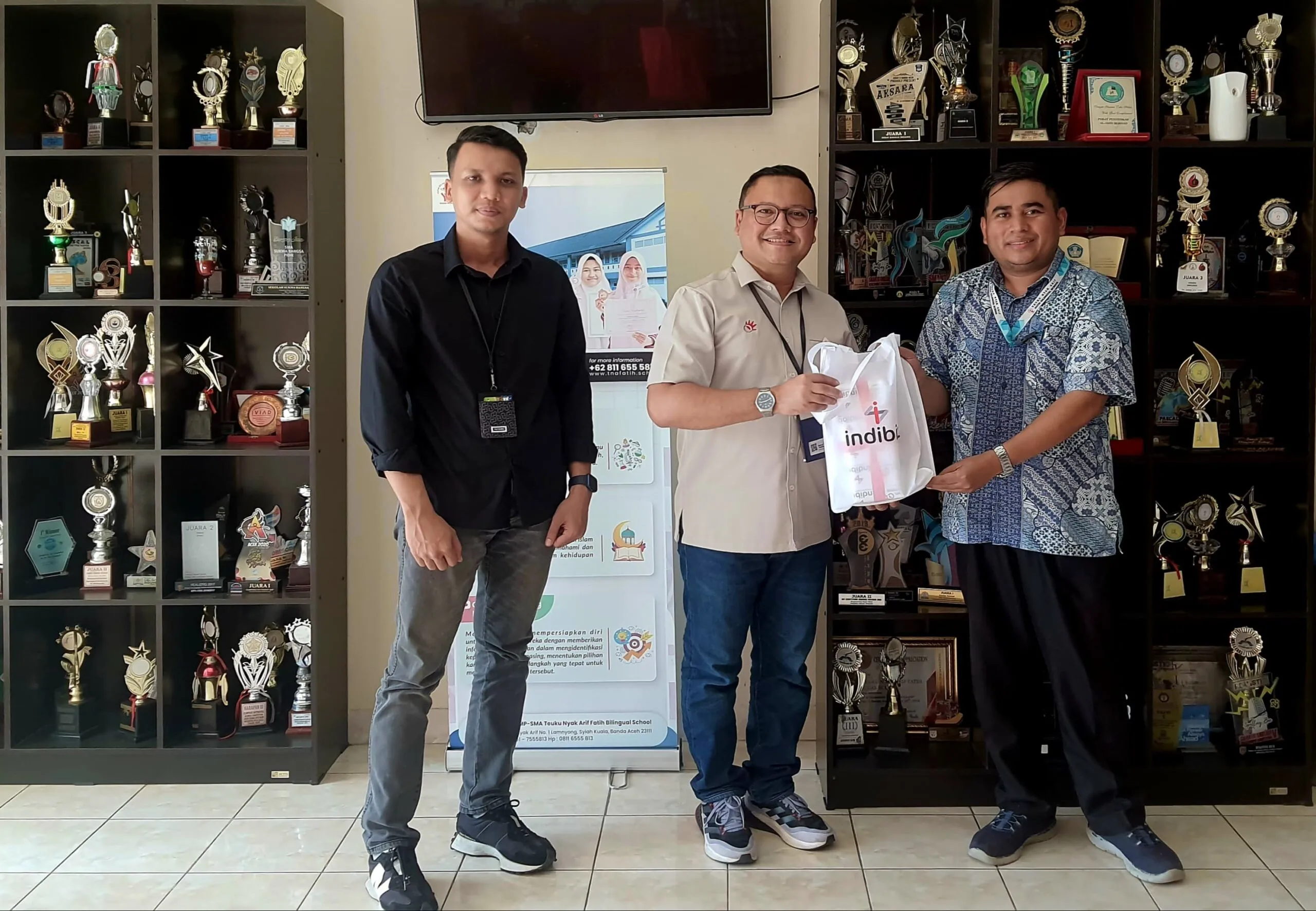 Hari Pelanggan Nasional 2024, GM Witel Aceh Silaturahmi ke Sekolah Fatih Bilingual