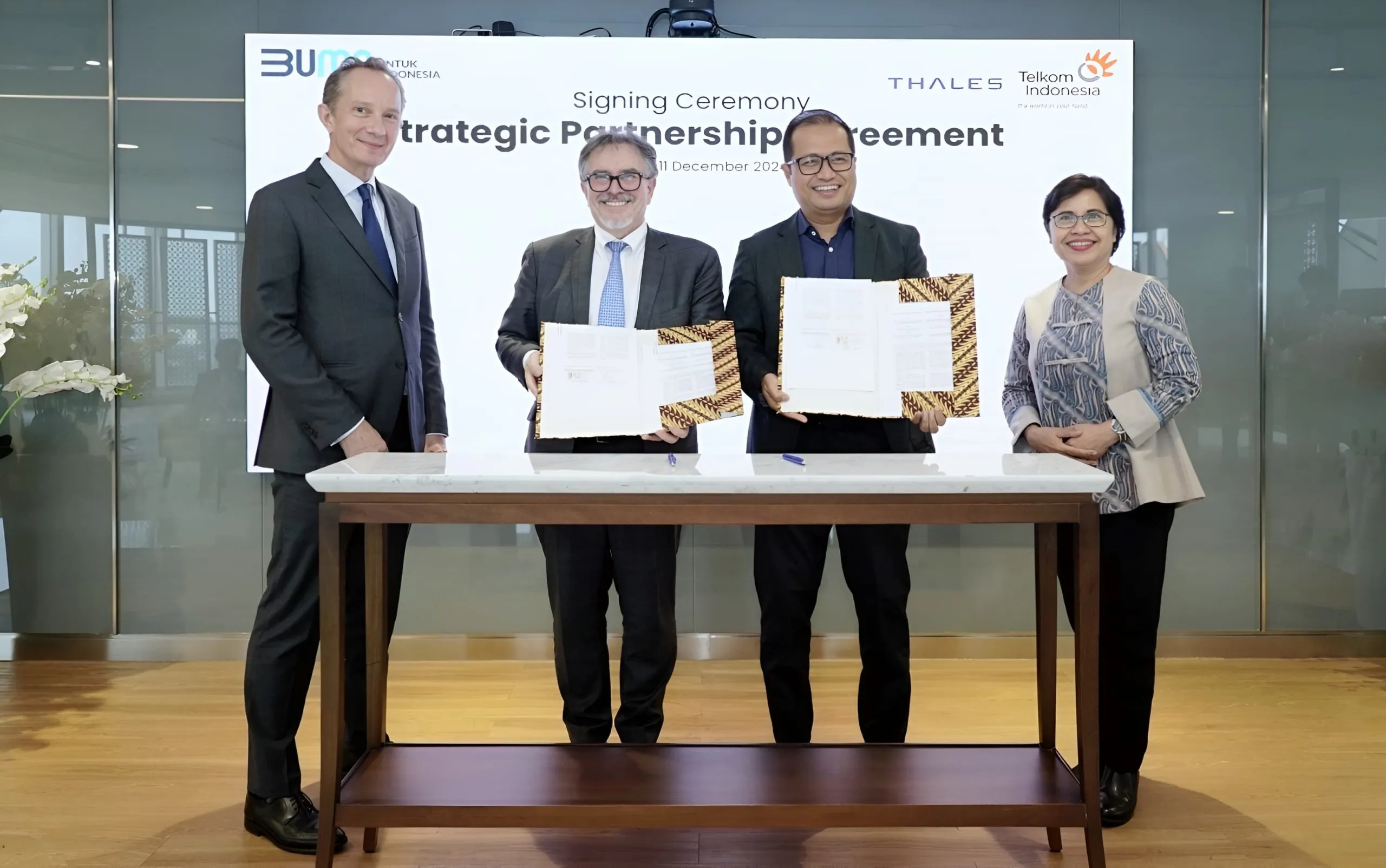 Telkom Jalin Kemitraan dengan Thales Untuk Hadirkan Solusi Keamanan Digital