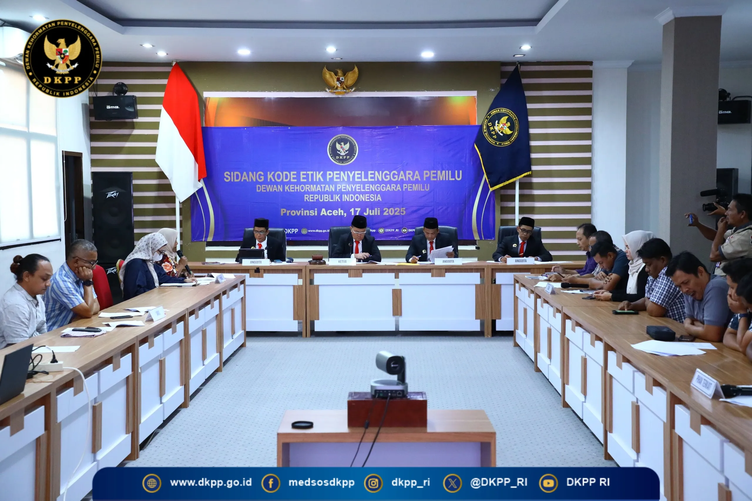 DKPP Periksa Panwaslih Banda Aceh Soal Penanganan Dugaan Politik Uang